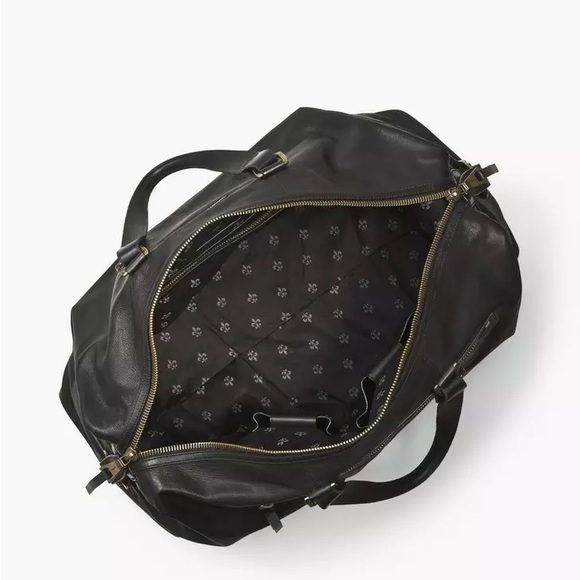 John Varvatos Morrison Leather Duffel Bag - Picture 3 of 16